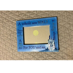 WALT Disney World Aladdin Disney Castle Picture frame